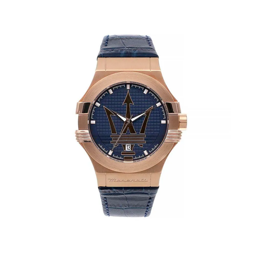 Maserati Potenza R8851108027 Quartz Blue Dial Watch