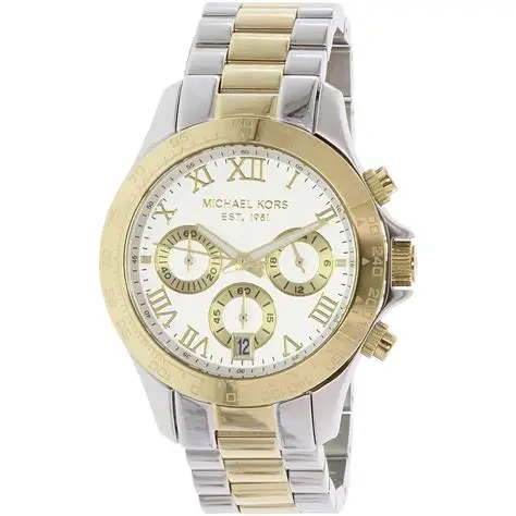 Michael Kors Layton MK5455 Quartz White Dial Ladies Watch