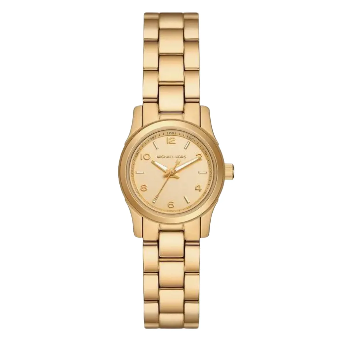 Michael Kors Runway MK7457 Quartz Gold Dial Ladies Watch