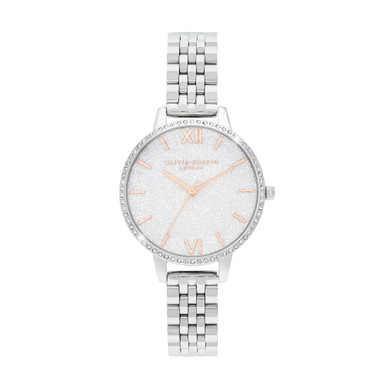 Olivia Burton Glitter Dial Ob16Gd68 Ladies Watch