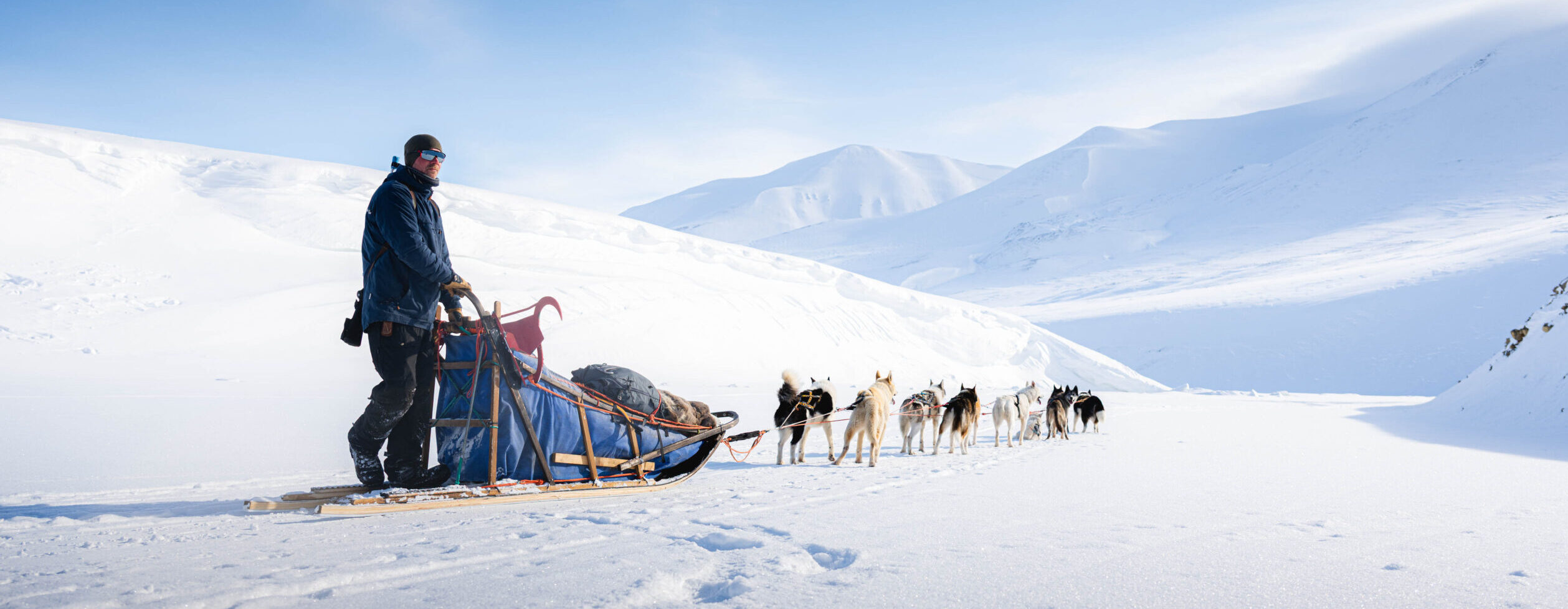 Dog sledding expedition, Basecamp Explorer Spitsbergen