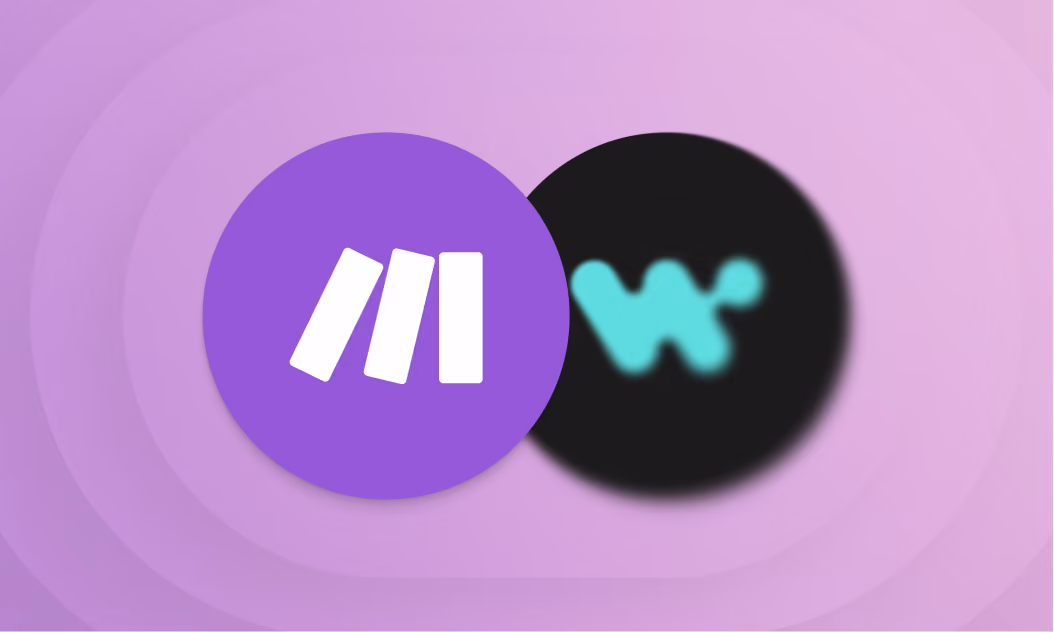Make and Workato logos