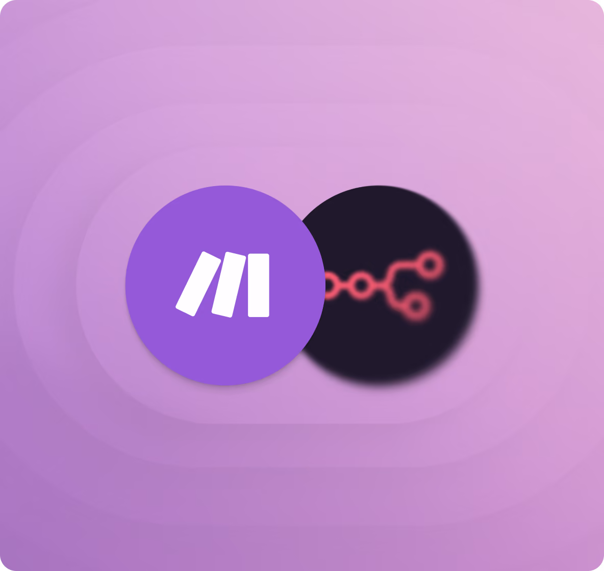 Make and n8n logos