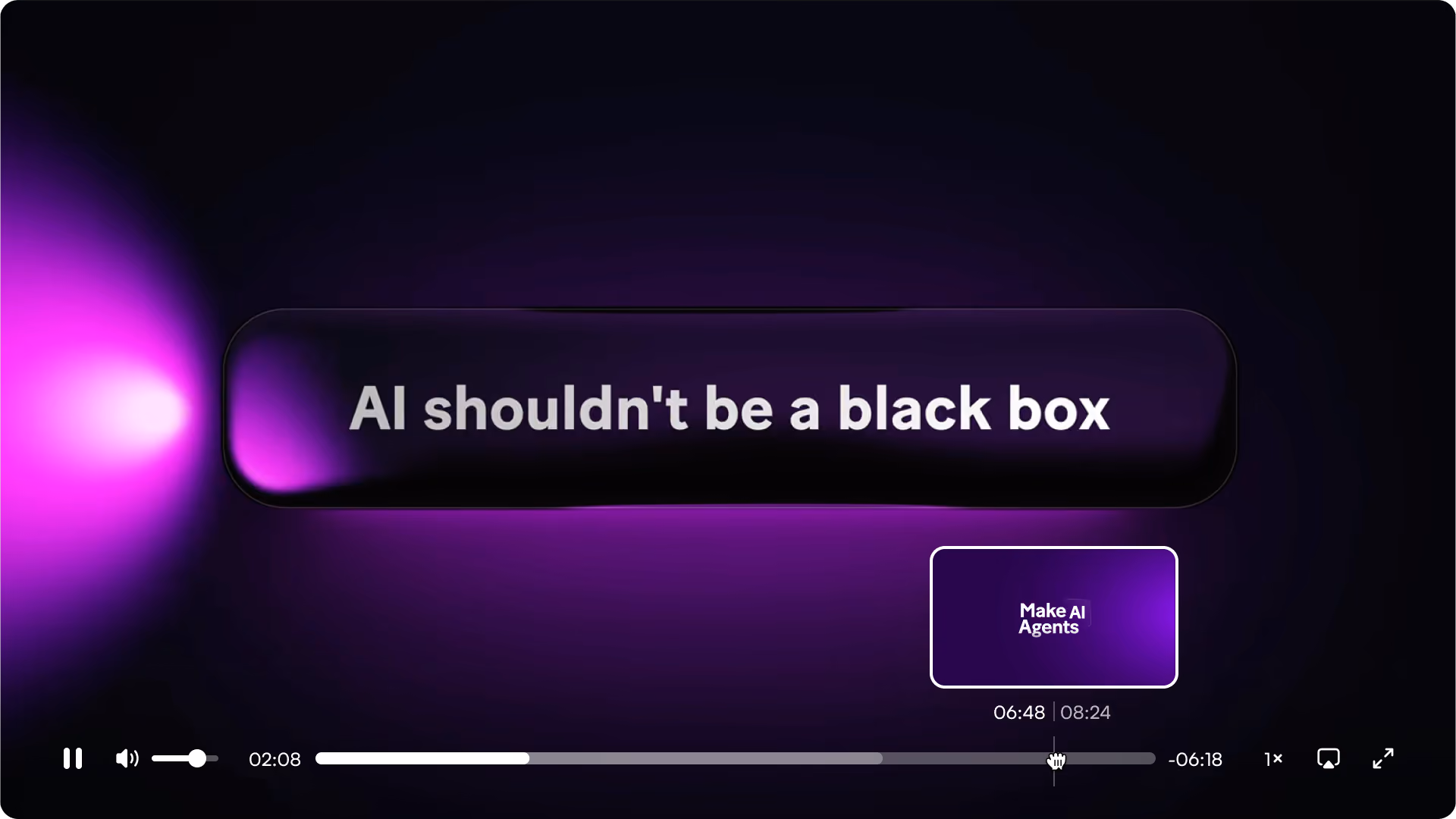 Make AI Agents video: AI shouldn't be a black box