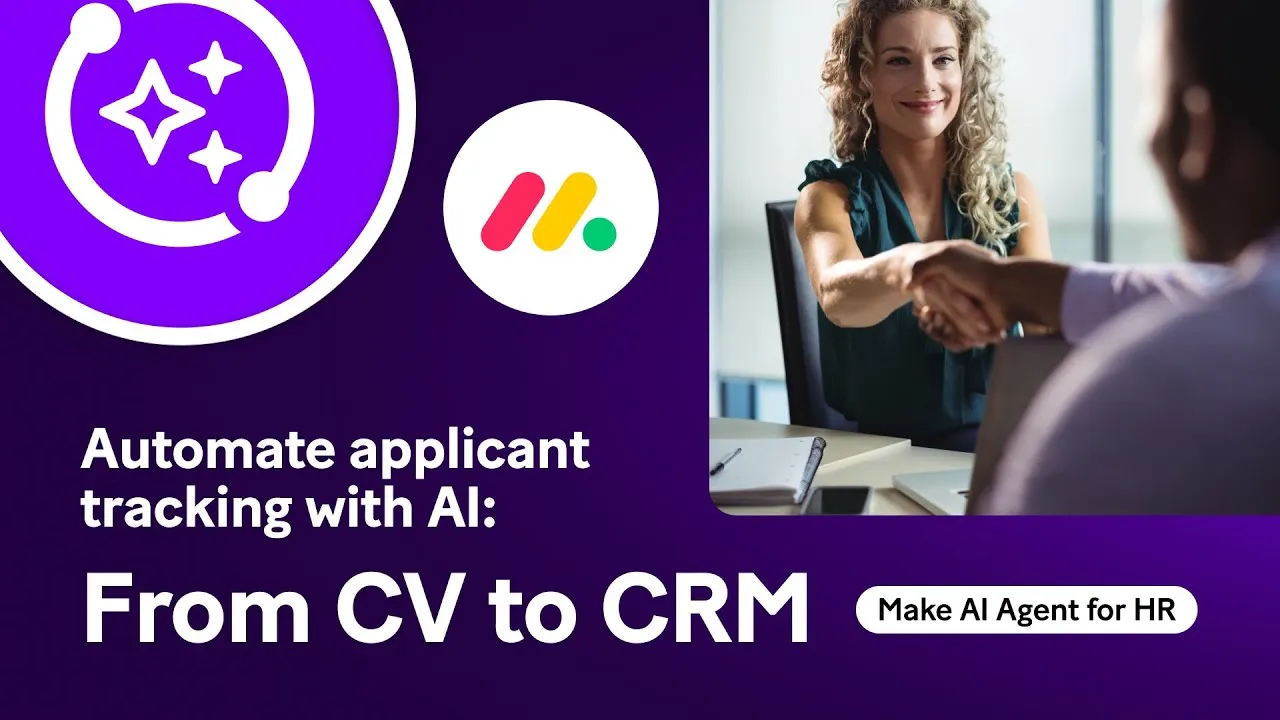 Video: Automate applicant tracking with AI, from CV to CRM