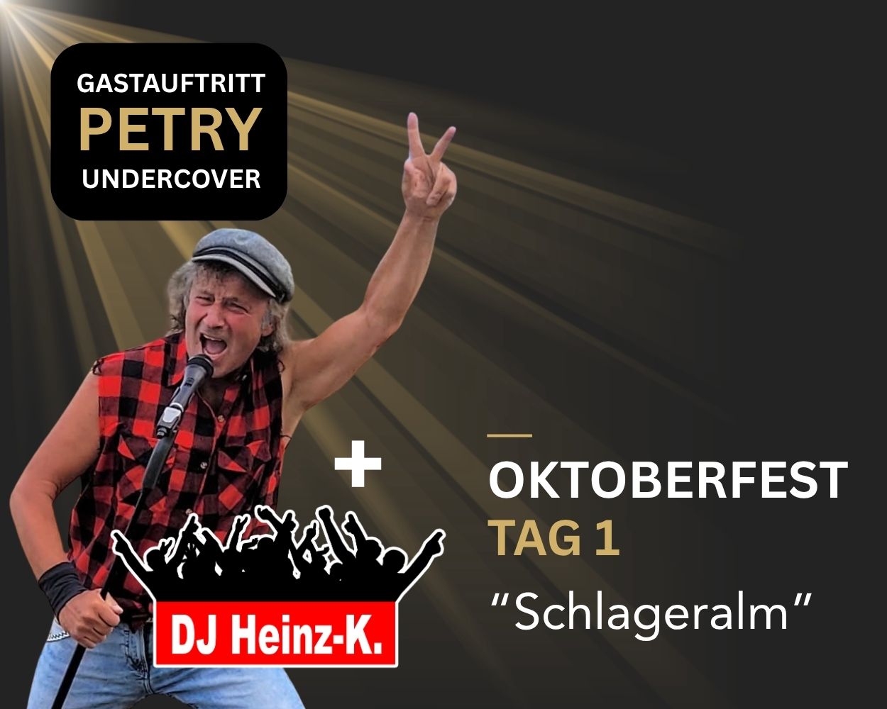 Oktoberfest Wochenende Tag 1 Schlageralm