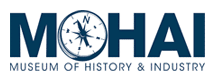 MOHAI logo with compass design representing Museum of History and Industry.