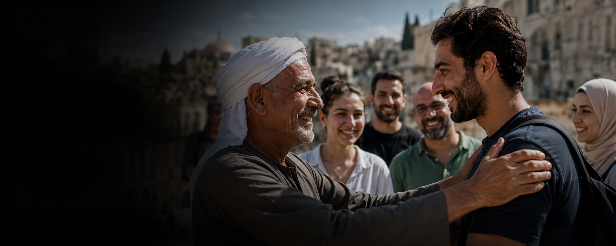 Builders of the Middle East crowd