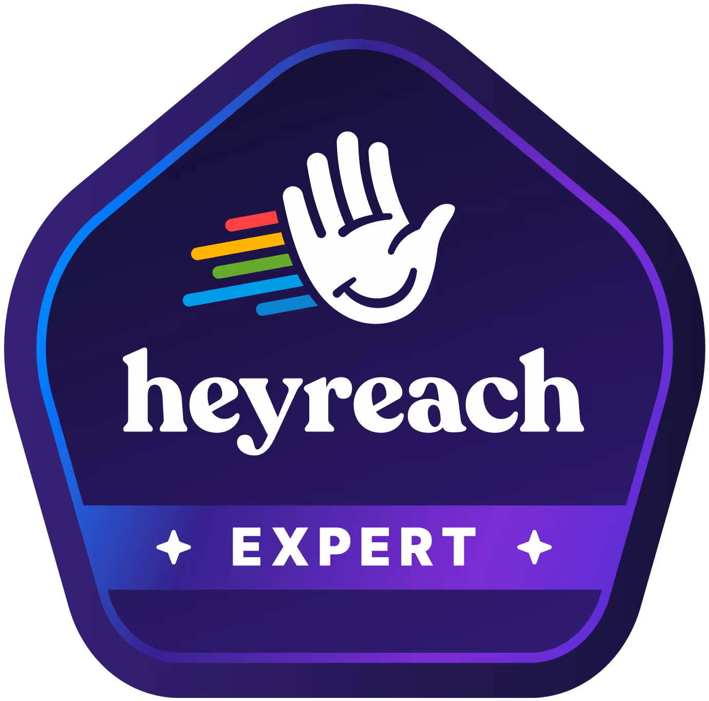 HeyReach expert badge
