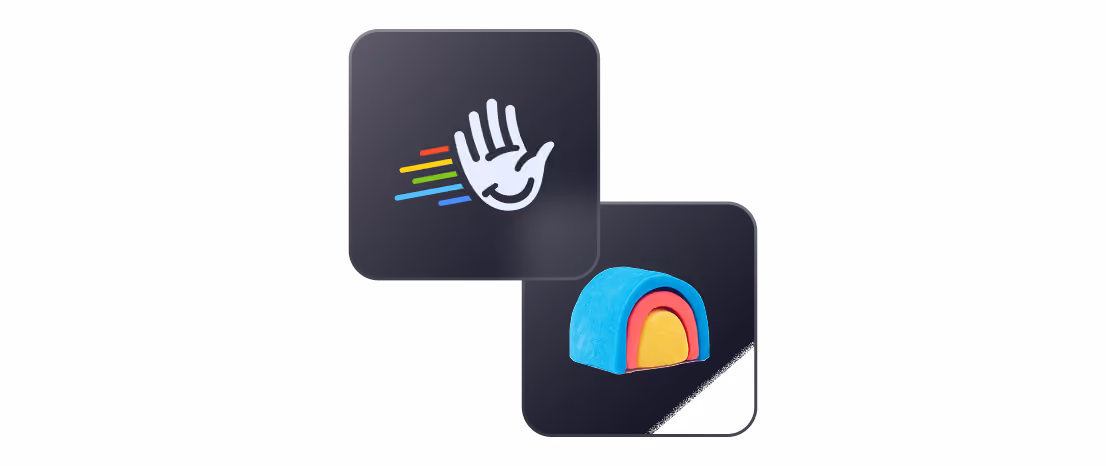 HeyReach logo paired with the Clay logo, representing their integration