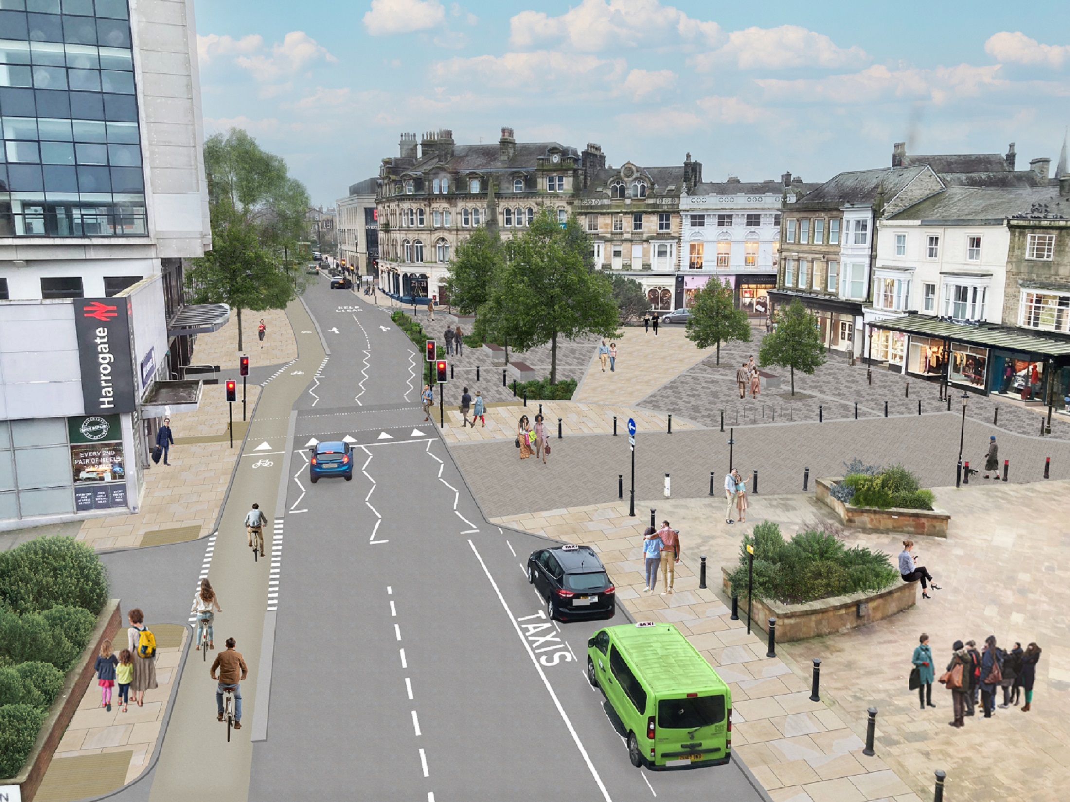 Station Gateway roadworks