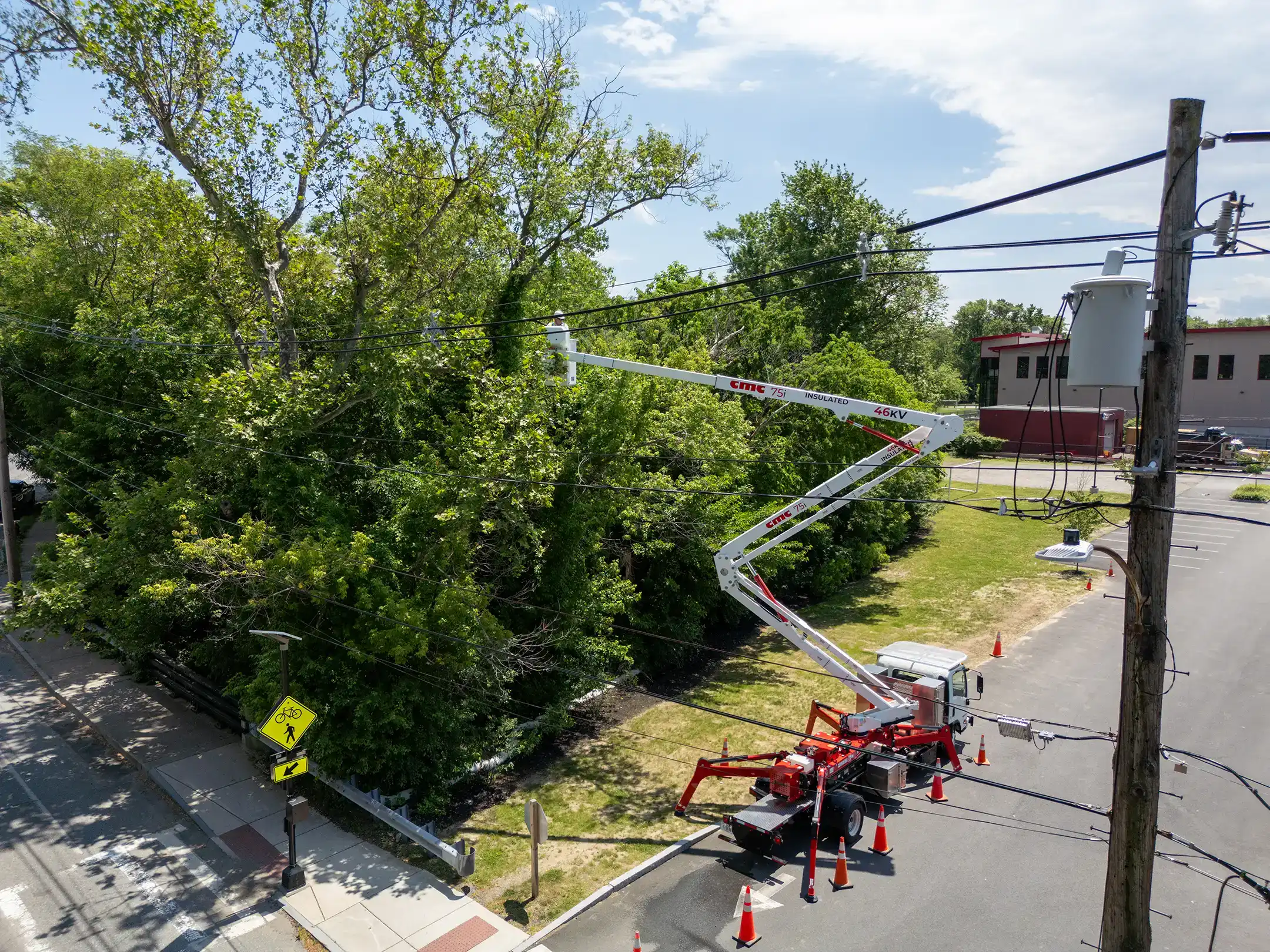 Line clearing with the CMC 75i
