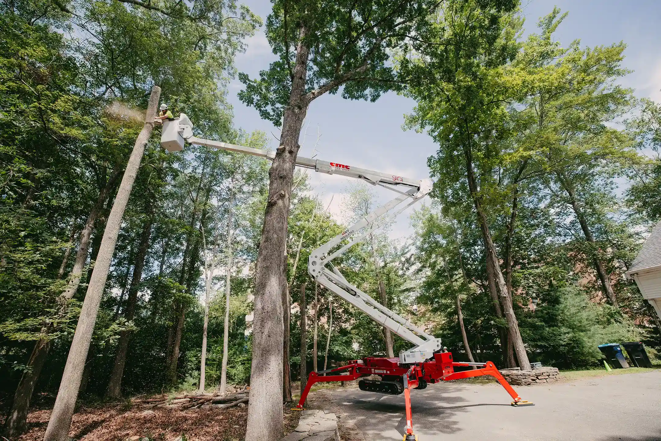 tree removal with the CMC 90i