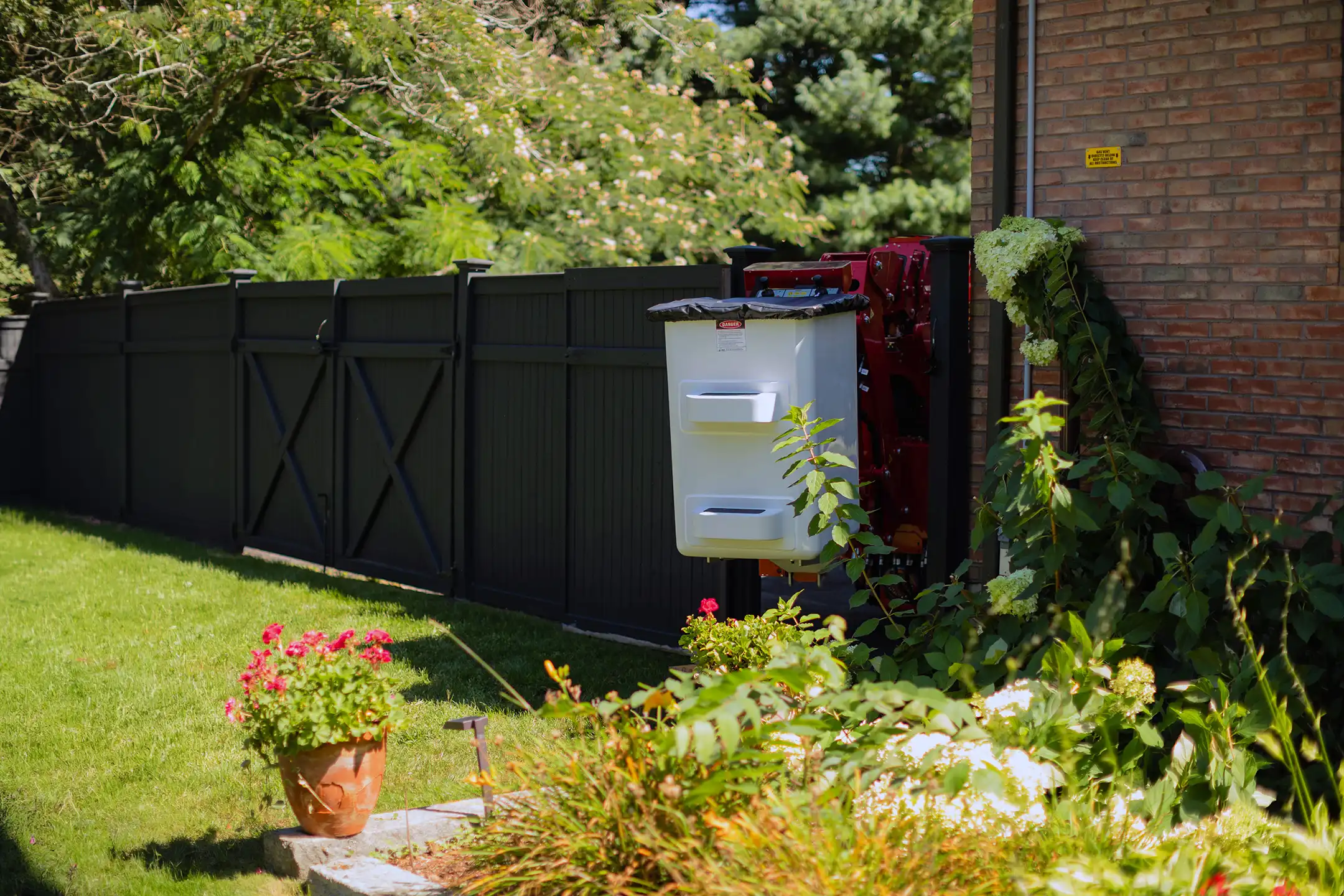 Drive through standard 36 inch gate