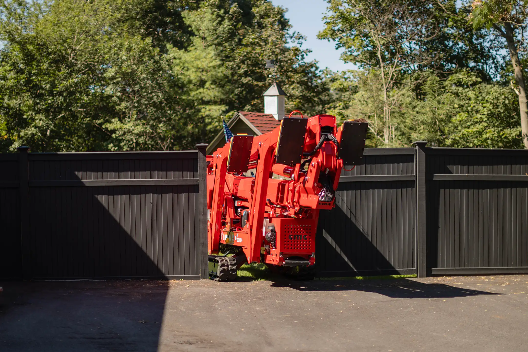 Drive through standard 36 inch gate