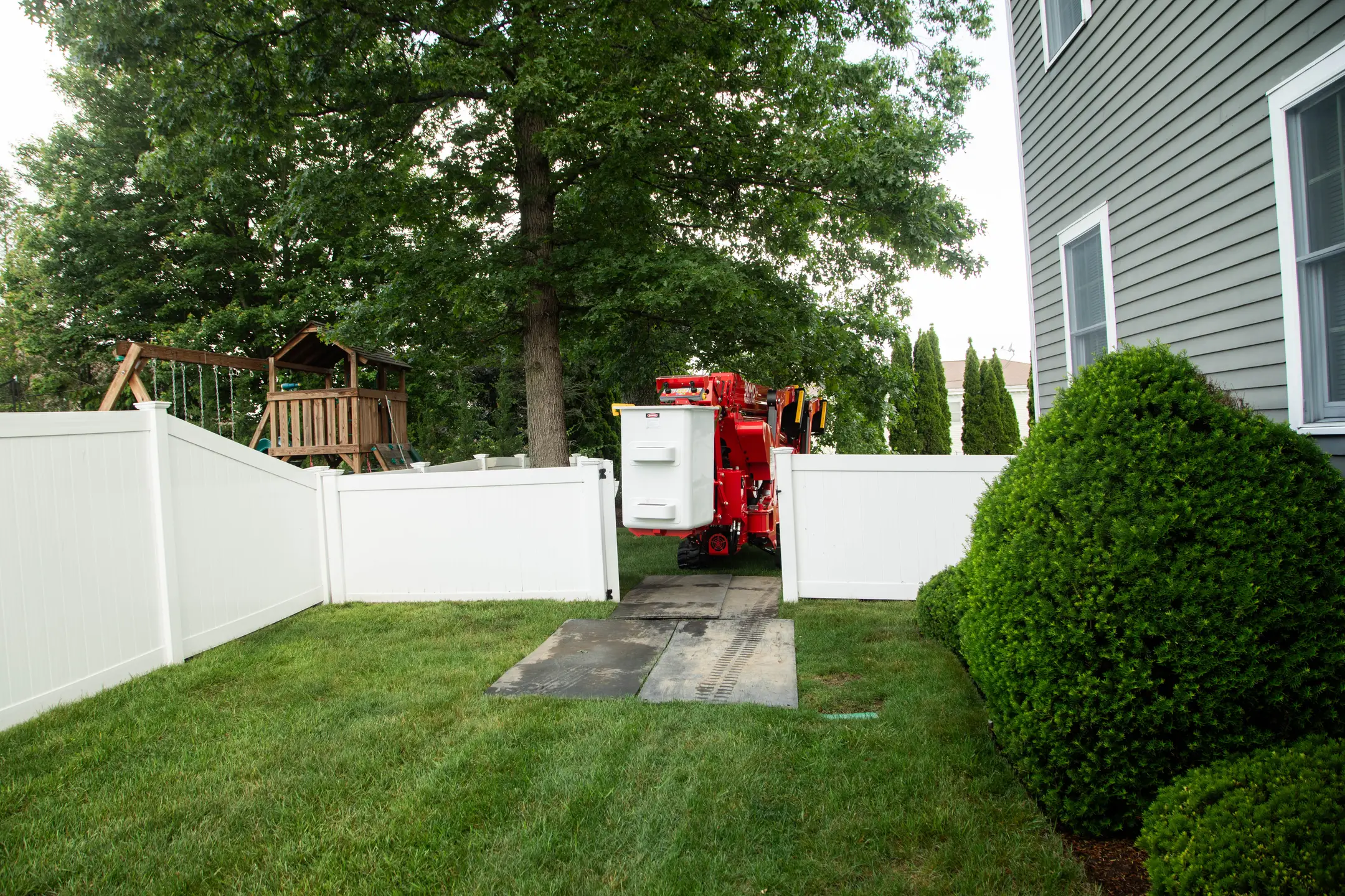 Drive through 36 inch gates