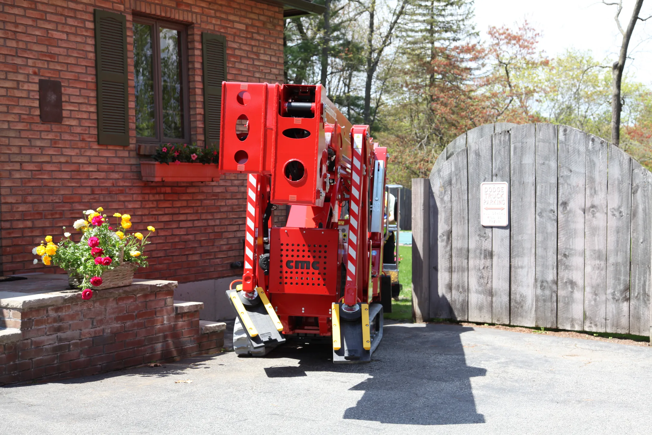 Drive through 36 inch gates