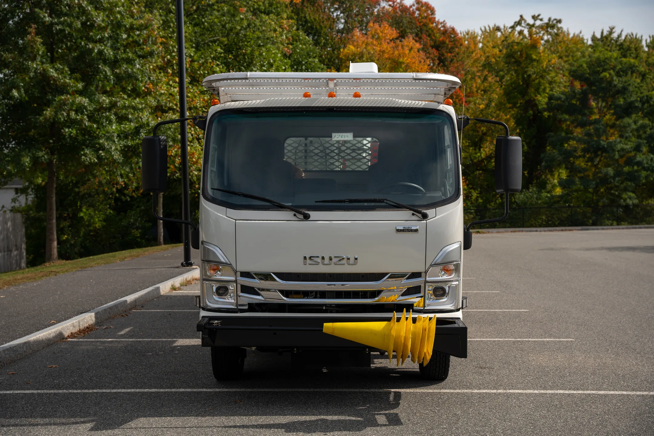 Optional traffic cone carrier