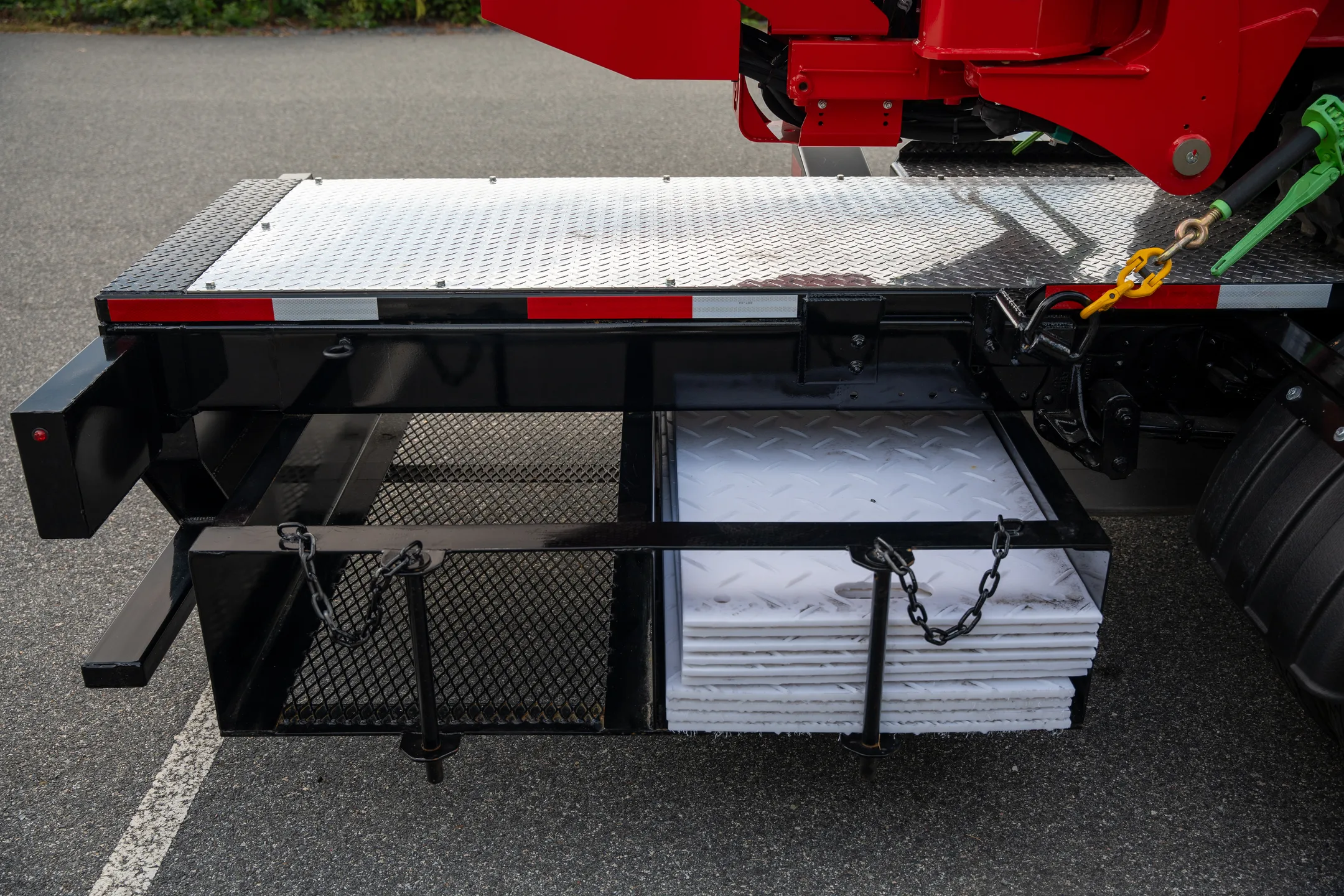 Optional mat carrier