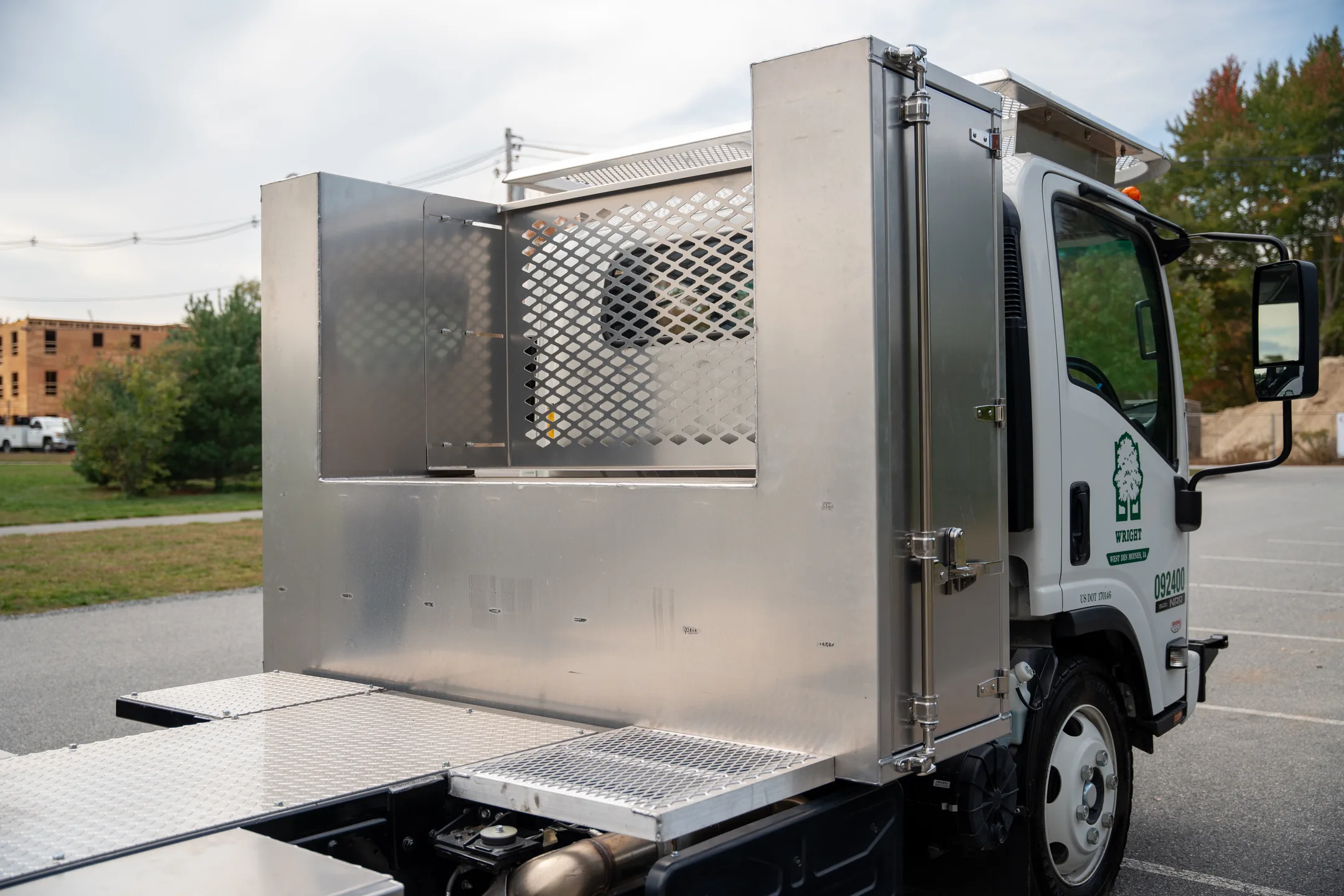Cross Body toolbox and rear window guard