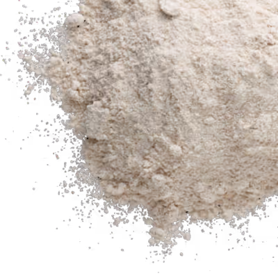 Brown powder.