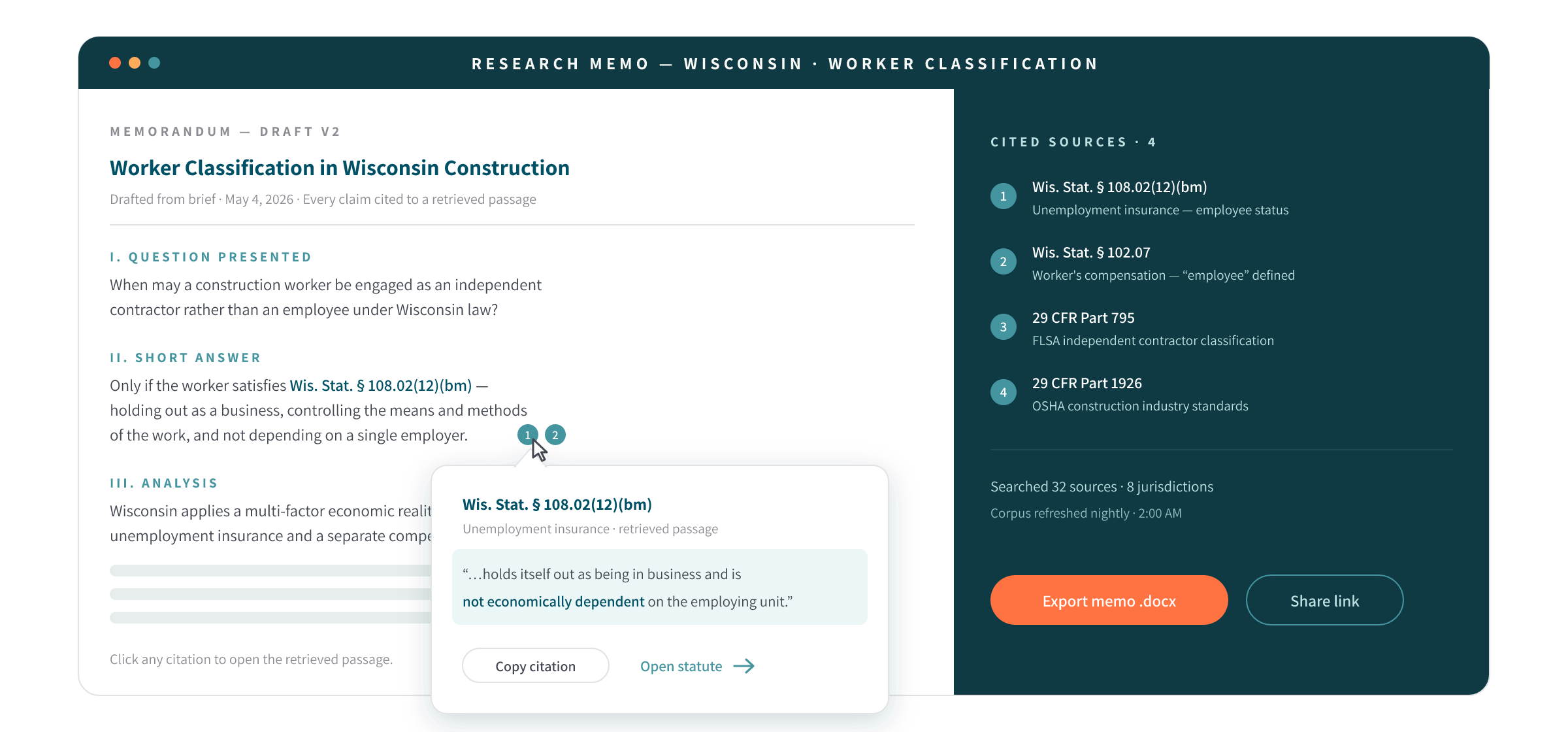 Legal Research citations illustration