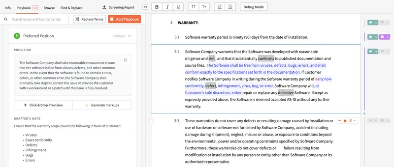 AI Contract Review Software