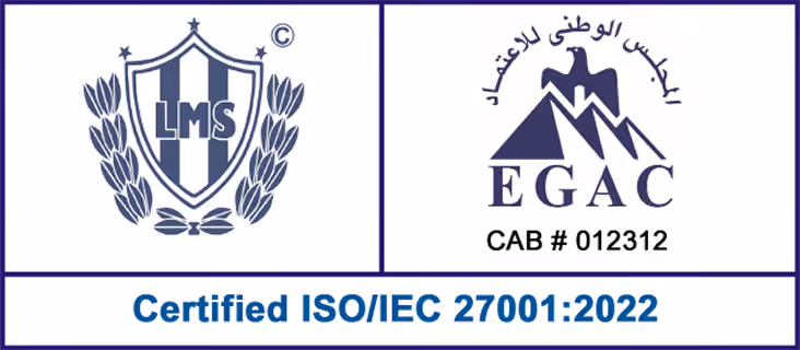 Icons for Certified ISO/IEC 27001:2022