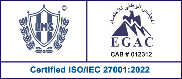 Icons for Certified ISO/IEC 27001:2022