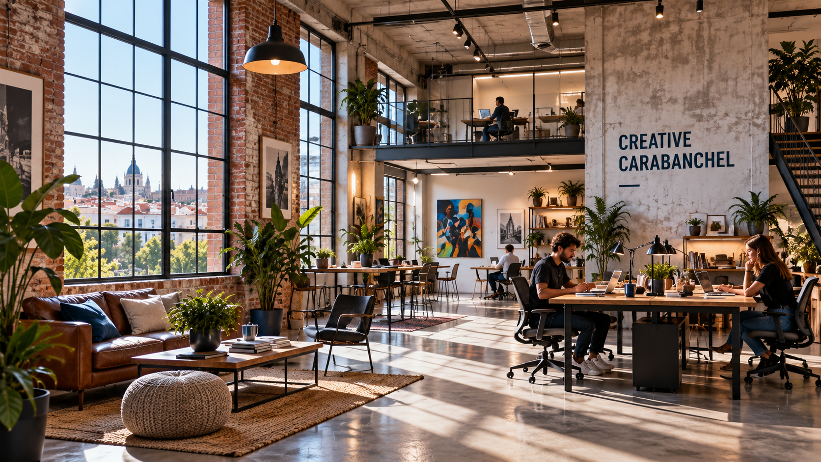 Estudio creativo industrial en Carabanchel