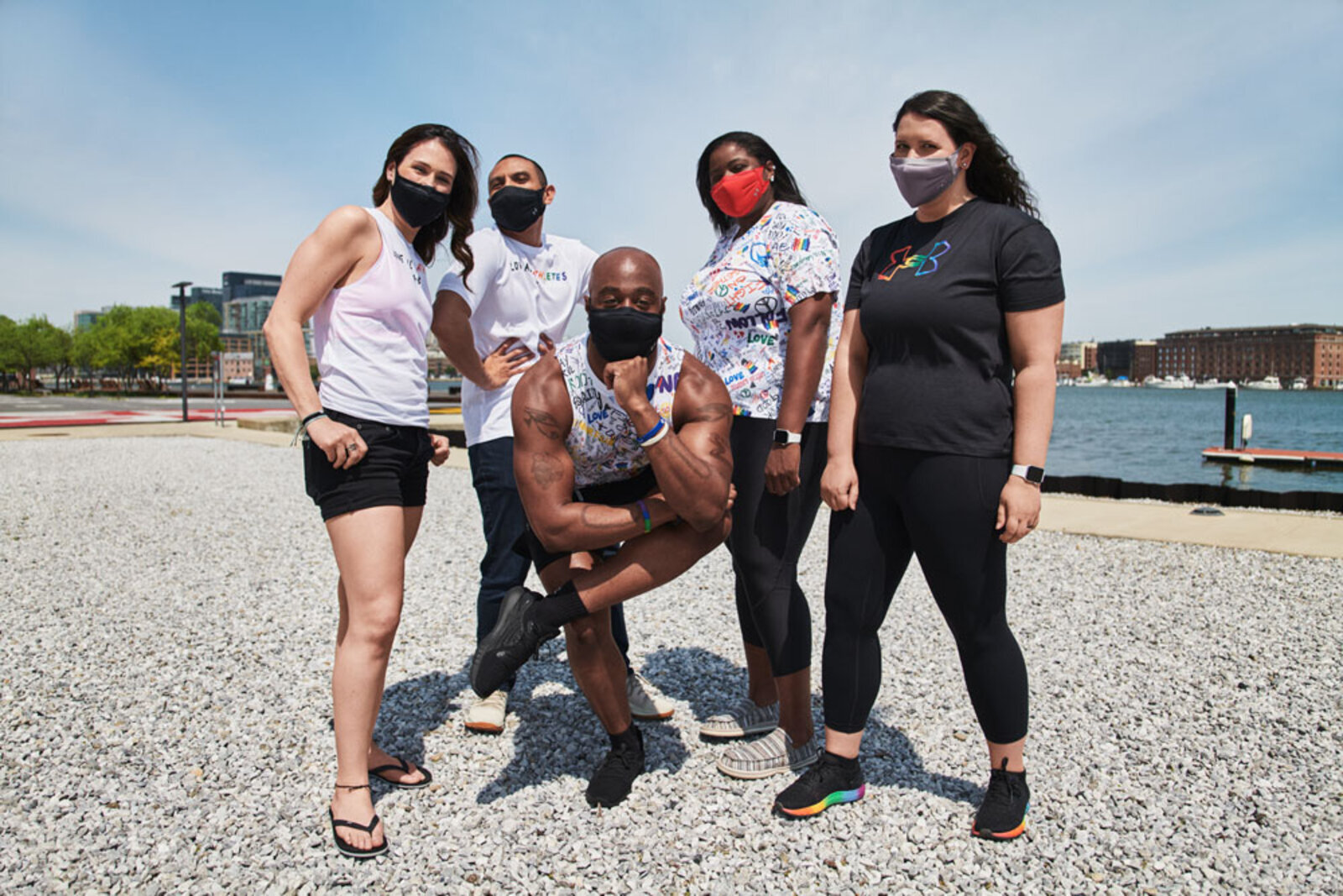 Five People Giving Pose