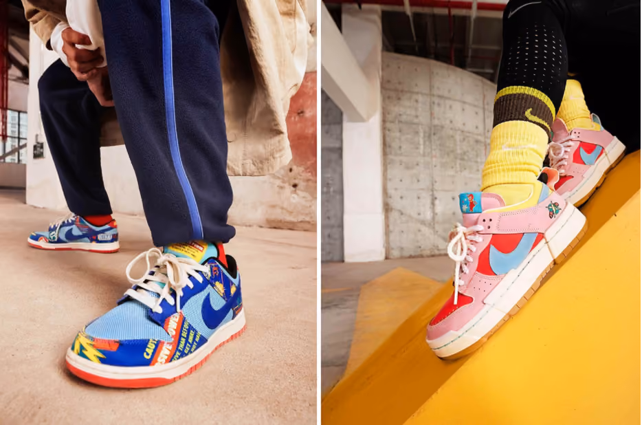 Colorful shoes