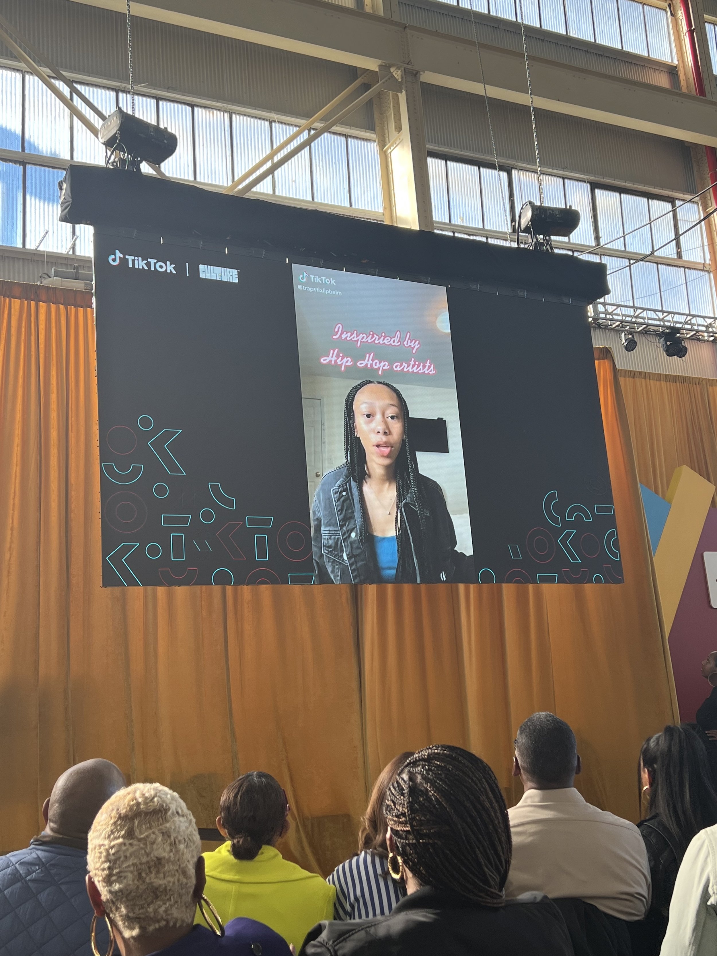 Tik Tok Video Playing On Screen