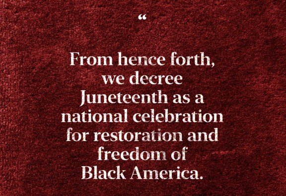 Freedom Of Black America Message