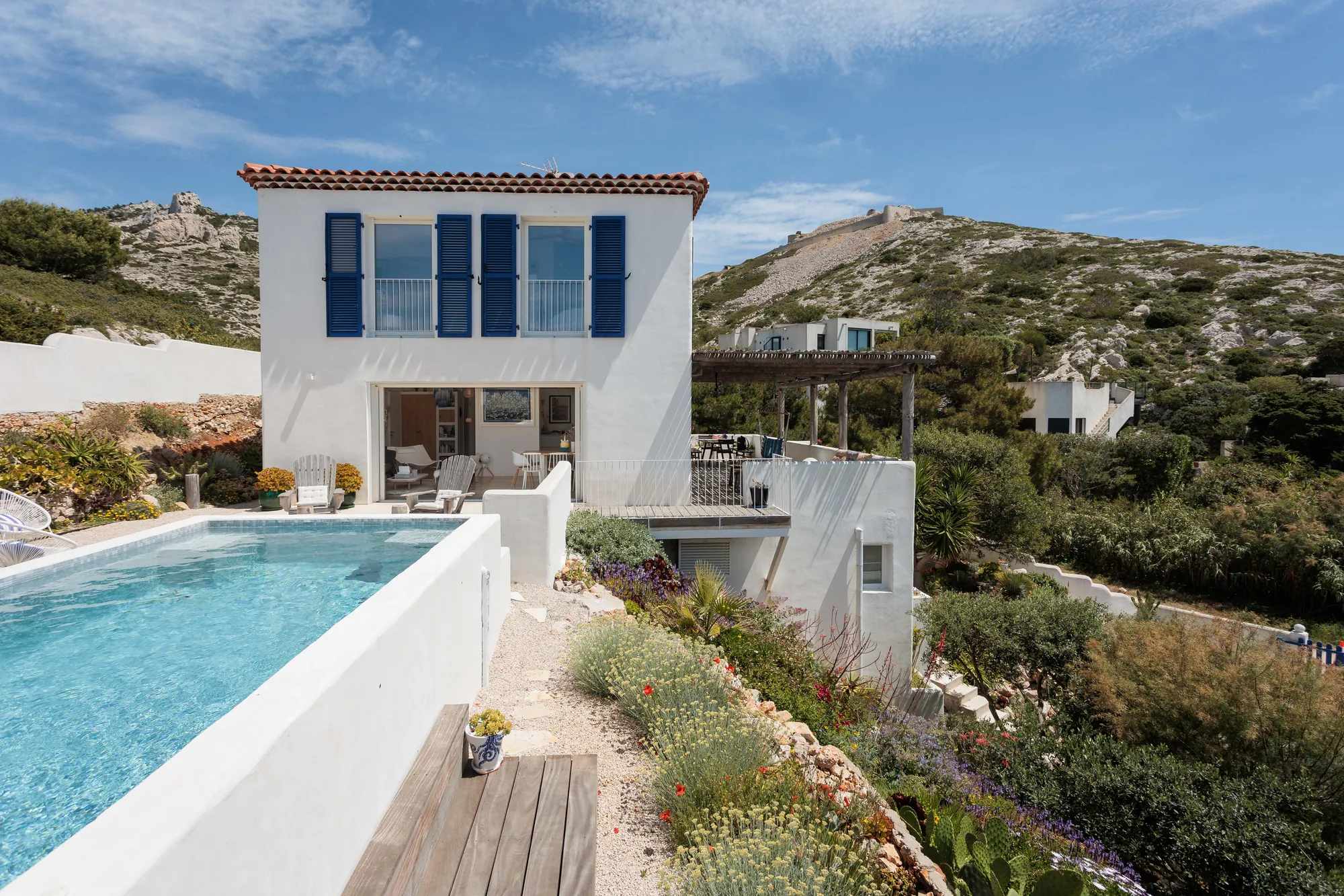 Villa vue mer aux Goudes