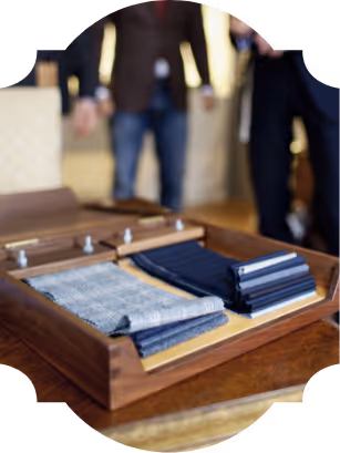 Tailleur sur-mesure accompagné par Valeran, dossier de financement et projection de rentabilité pour artisans du luxe et créateurs indépendants