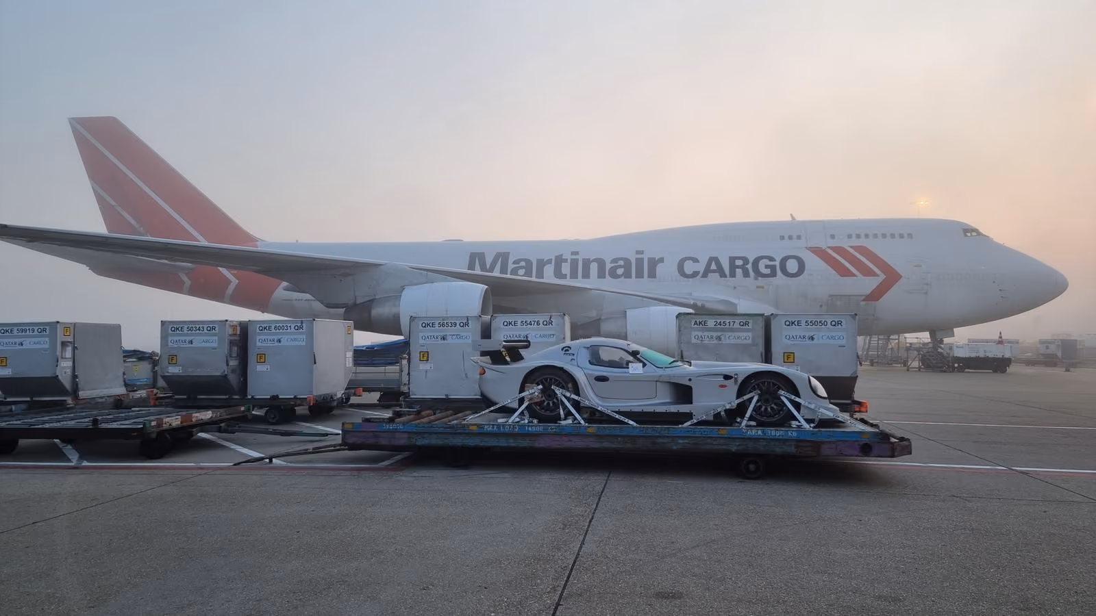 expédition de véhicules, transport par avion
