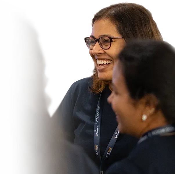 Team members at LegalEase Solutions, an attorney-led legal tech company