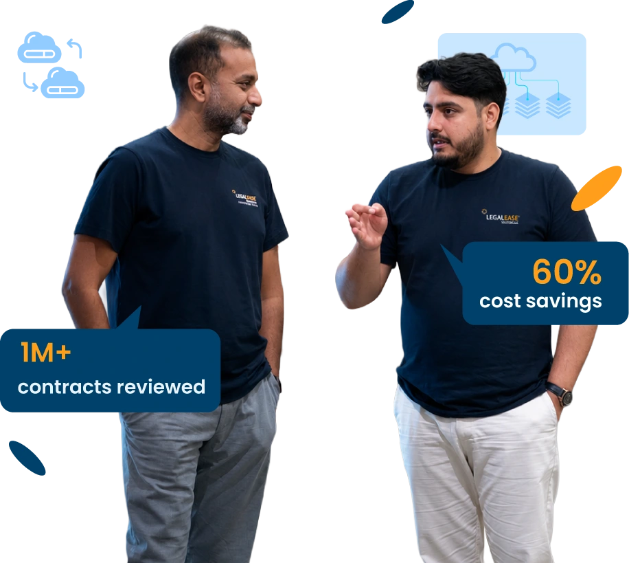 Professionals collaborating on contract lifecycle management and migration