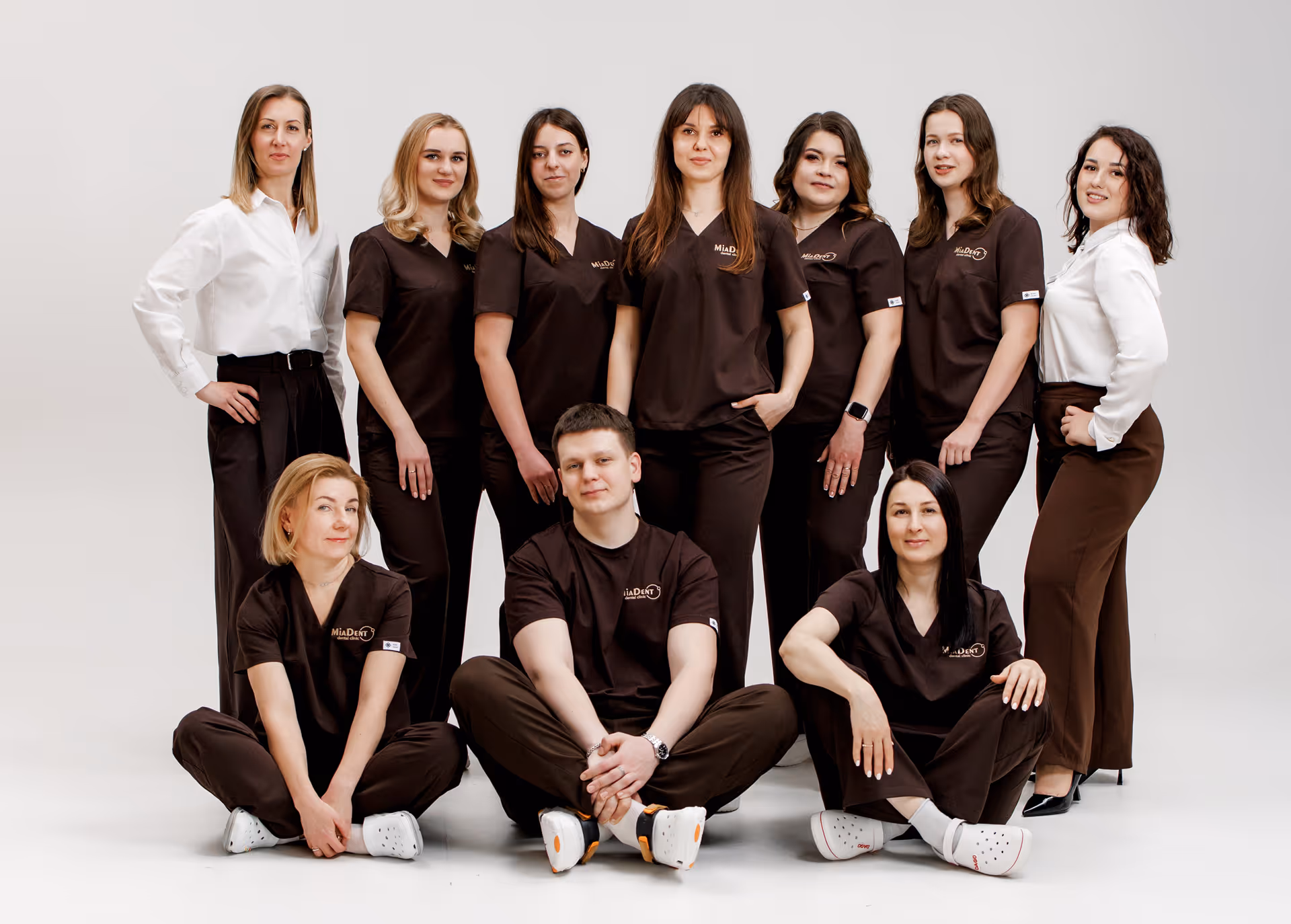 a team of dentists