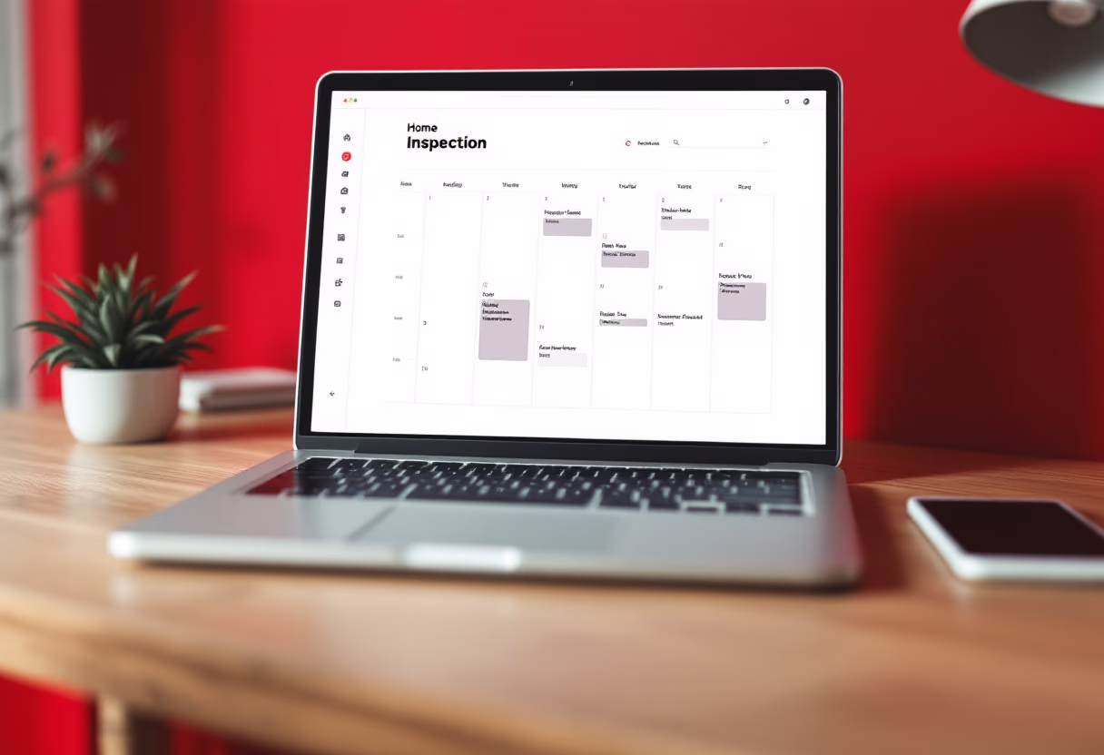 image of calendar scheduler (for a home inspector)