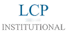 LCP in blue above the word Institutional in gray serif font.