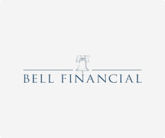 Bell Financial company logo with stylized bell icon above the text.