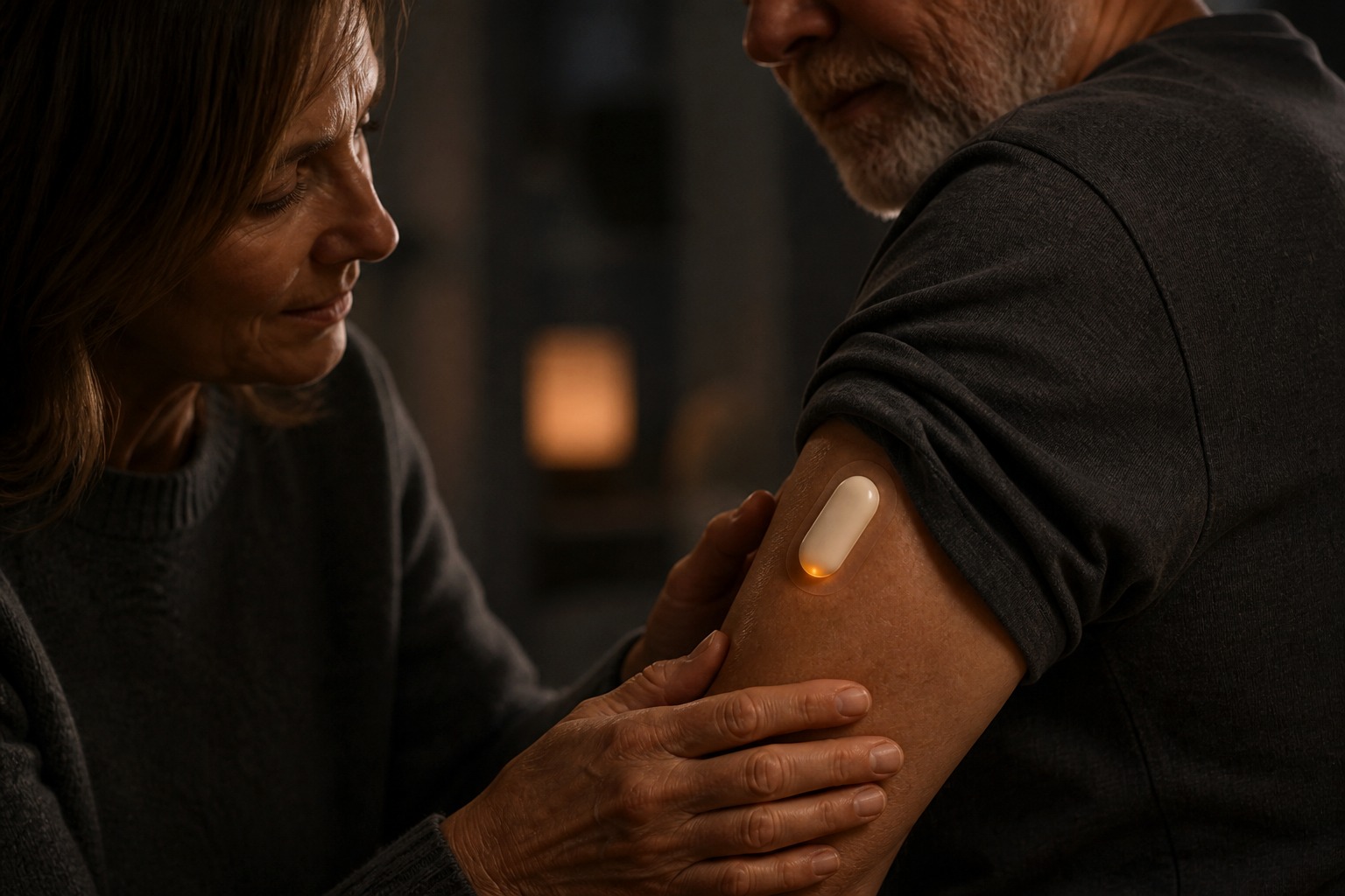 Caregiver supporting a loved one