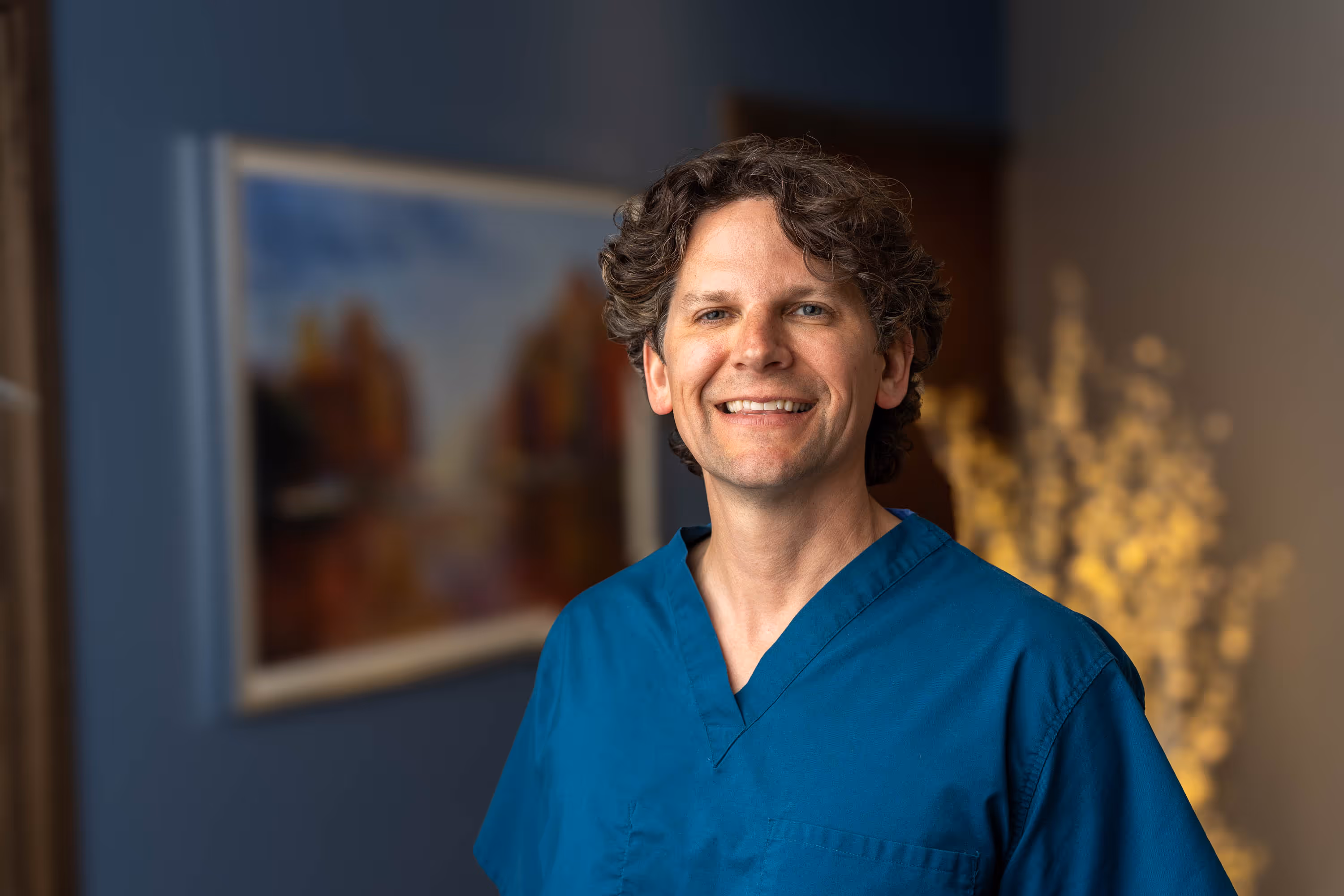 Dr. Daniel Schneider consults with a patient at Riverview Facial Plastic Surgery in St. Paul, Minnesota