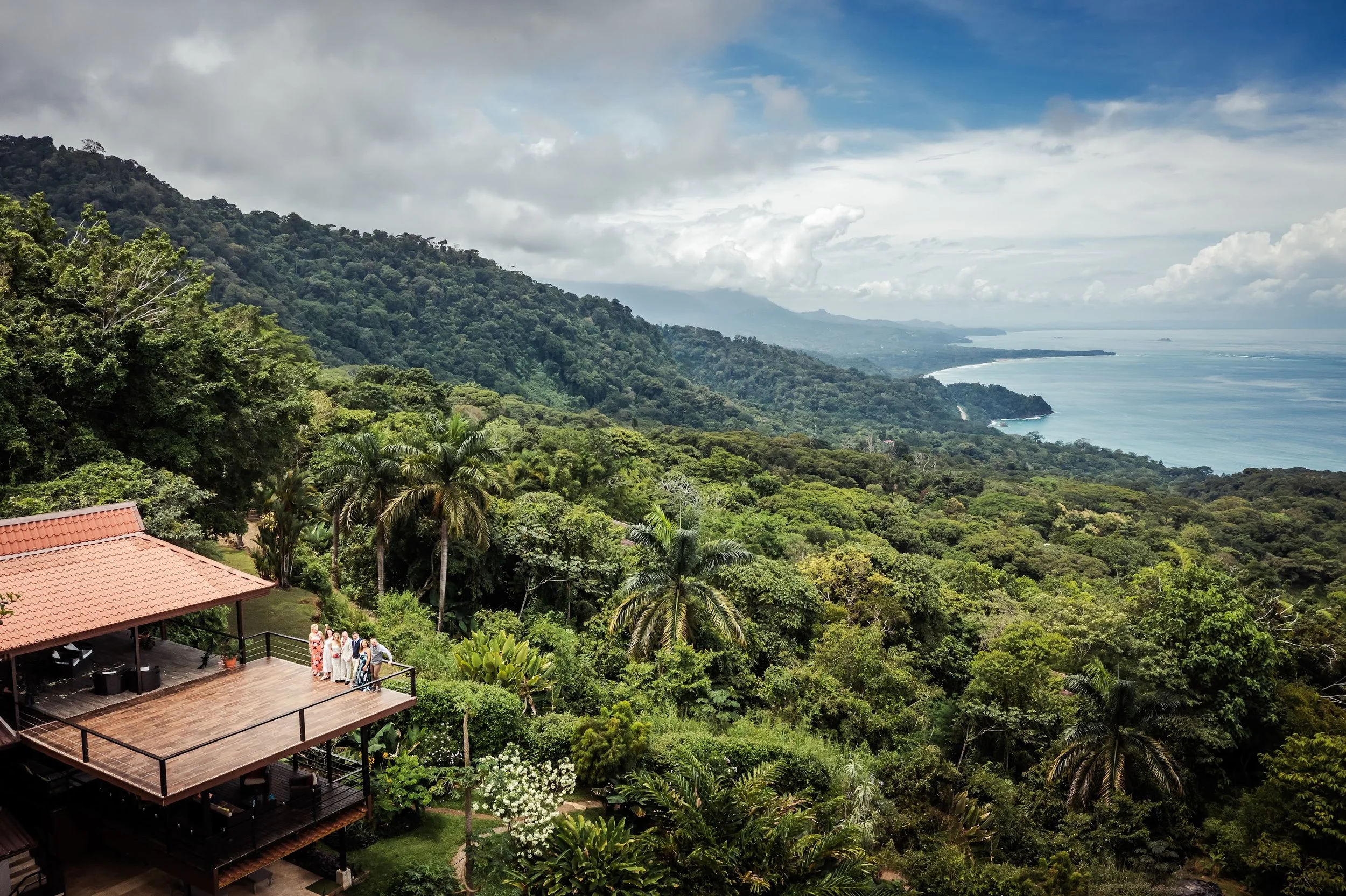 Pagoda del Loto Azul primary estate view overlooking ocean