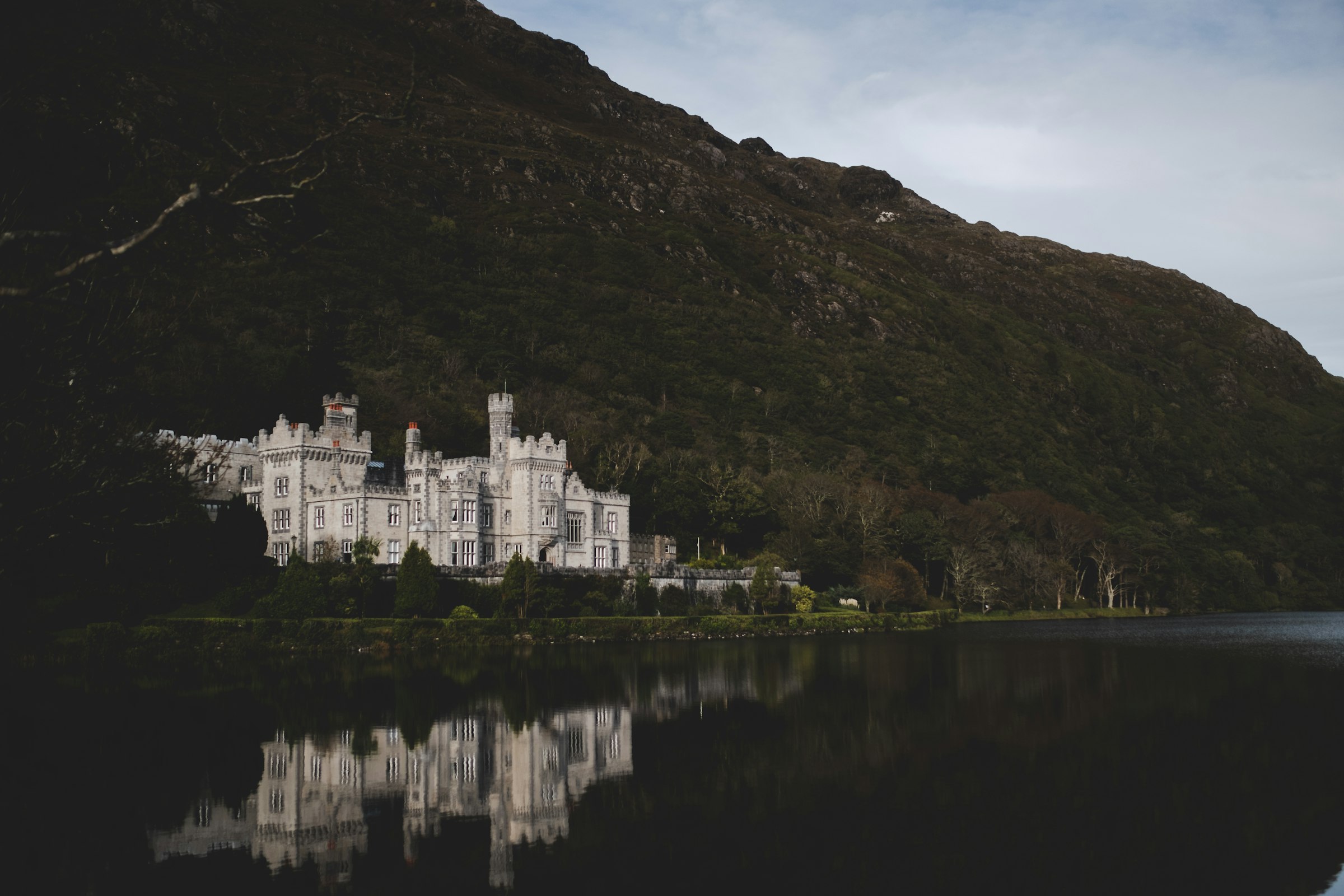 Kylemore Abbey by the lake, Connemara