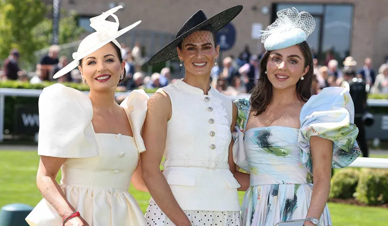 Katie Young's winning race-day look at The Curragh