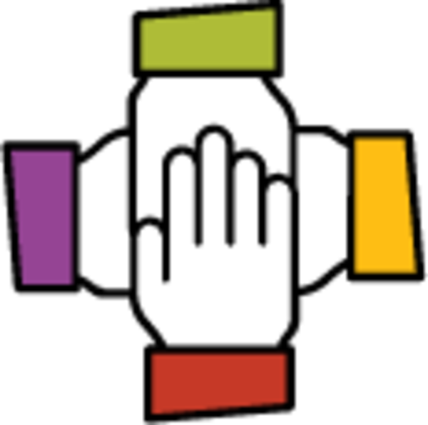 Two-tone icon representing matching gift opportunities