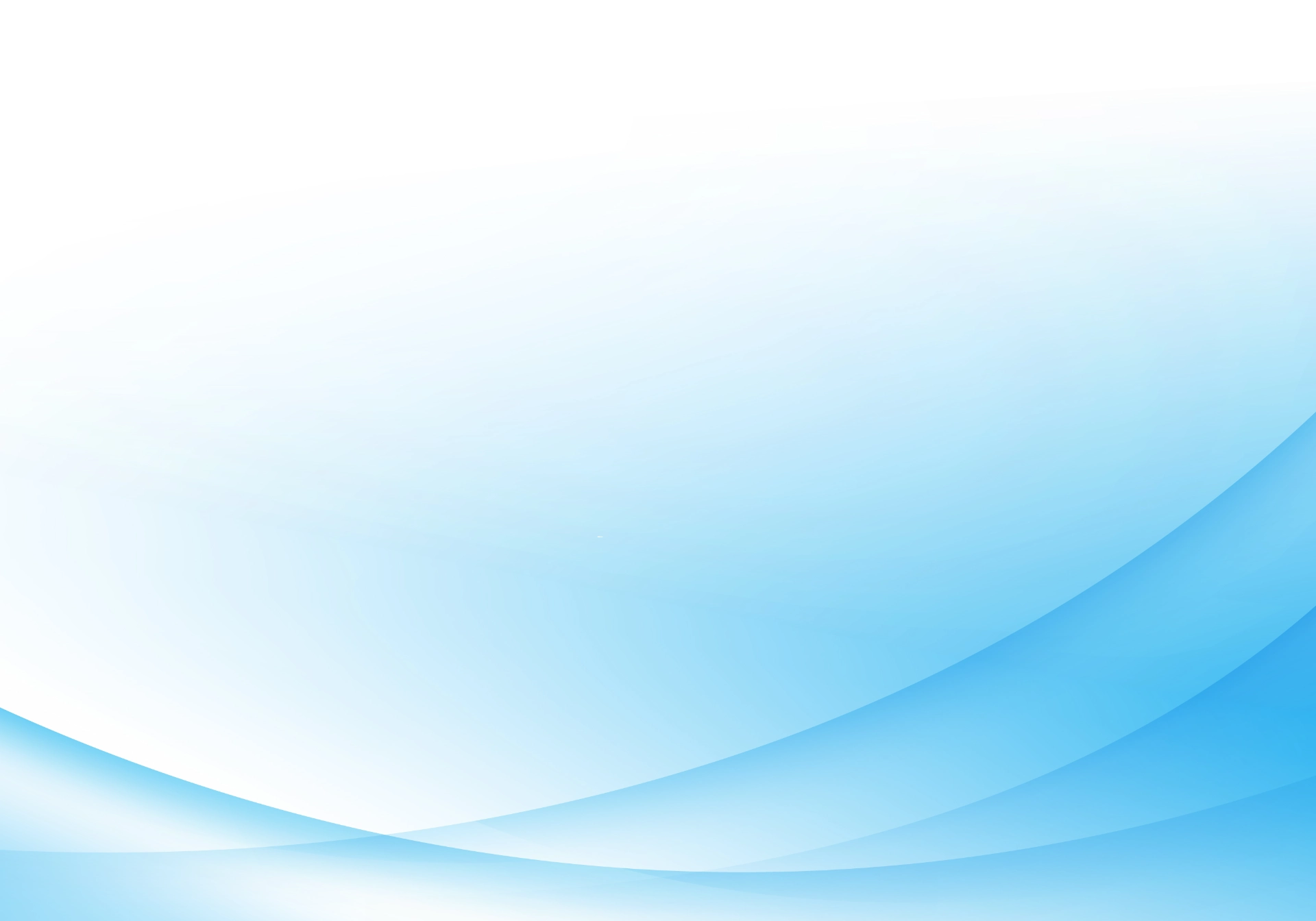 Abstract blue and white wave design background with smooth gradient curves.